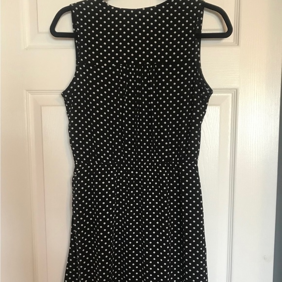 MONTEAU Black and White Polka Dot Dress. Size Small. - Picture 3 of 7